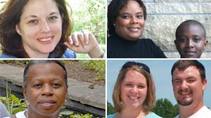 Photo: Living on Half: Toni Anderson, Ayesha Baker, Hendricks Family, Cathy Greene