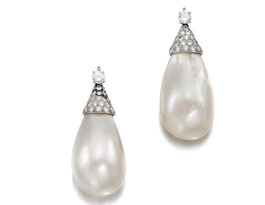 Gina Lollobrigida's Pearl Earrings Jewels From The Collection of Gina Lollobrigida
