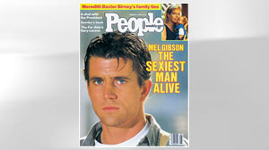 PHOTO Decades before late night TV hosts dubbed him the Craziest Man Alive, Mel Gibson put sexy on the map as People magazines inaugural cover hunk in 1985.