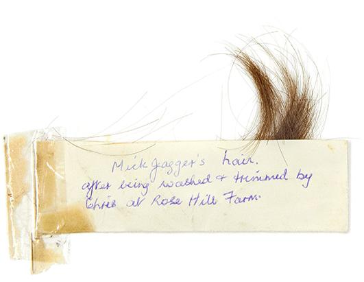 Mick Jagger Hair to be Auctioned