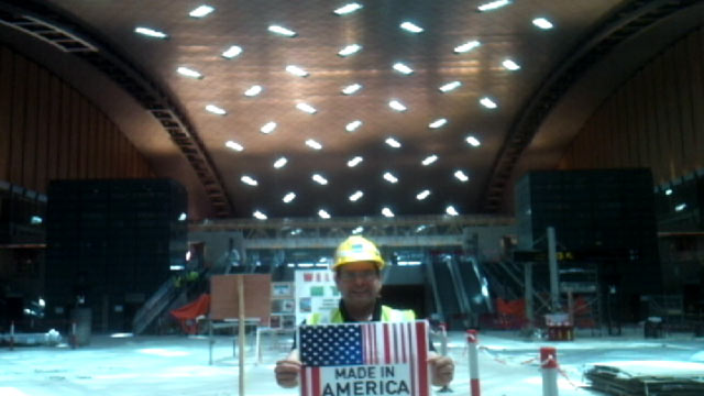 PHOTO: ancy Mercolino, president of Ceilings Plus, says the Middle East -- and Europe -- have meant big business for her Los Angeles manufacturing company. Ceilings Plus beat out 10 other companies around the world to build the ceilings in the new Doha ai