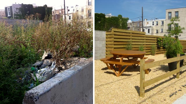 PHOTO: Developer Ori Feibush said he spent $20,000 to clean up a vacant lot in Philadelphia, to the disapproval of the city?s Office of Housing and Community Development.