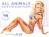 Pamela Anderson poses in a bikini for PETA