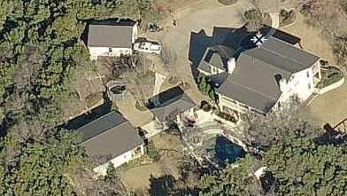 PHOTO: Aerial view of Rick Perry's rented home