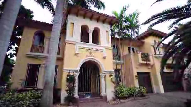PHOTO: Andre Barbosa, 23, has moved into this empty $2.5 million mansion in a posh Boca Raton neighborhood, using an obscure Florida real estate law to stake his claim on the foreclosed waterside property, reports the Sun Sentinel.