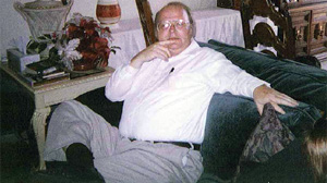 PHOTO Elizabeth Dianne McLeod says that harassing phone calls by a mortgage servicing company to her husband, Stanley McLeod, pictured here in the 1990s, exacerbated a heart condition that led to his death.