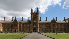 PHOTO: The Great Hall of the University of Sydney.