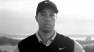 PHOTO New Nike ad shows Tiger Woods with his dads voice over-laid in the video.