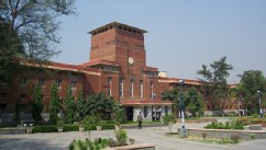 PHOTO: The University of Dehli main building.