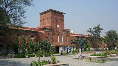 PHOTO: The University of Dehli main building.