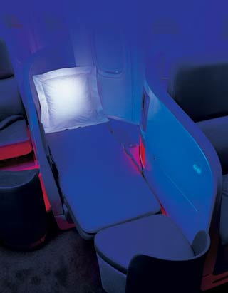 posh airline seats
