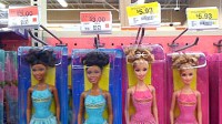 Walmart priced a dark-skinned Barbie cheaper than a light-skinned Barbie.
