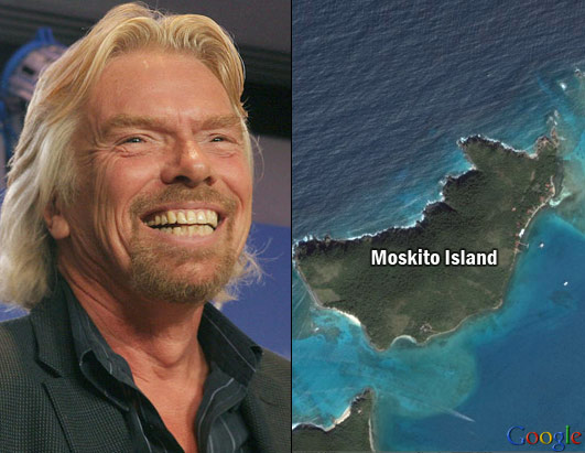 Celebs and their Islands