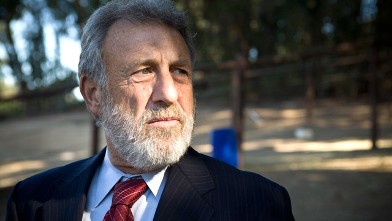 PHOTO: Men's Wearhouse founder George Zimmer photographed at the Oakland Zoo.