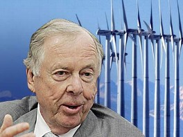 Pickens/ wind turbine