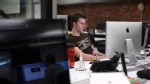 PHOTO:&nbsp;	An employee works on a computer at the headquarters of Web-building service Weebly in San Francisco, Feb. 28, 2013.