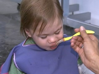 Watch: Pricey Baby Bibs Promise No Stains