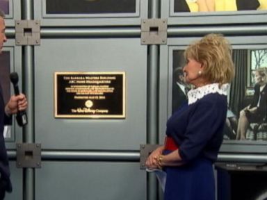 VIDEO: Barbara Walters Building Dedication Ceremony