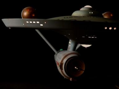 Watch: Restored 'Star Trek' Enterprise Model Lands in Its New Home