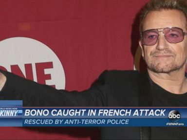 WATCH: Bono Hid in a Cafe during the Nice Terror Attack