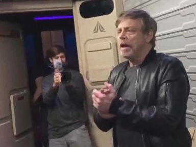 WATCH: Luke Skywalker surprises 'Star Wars' fans at Disneyland