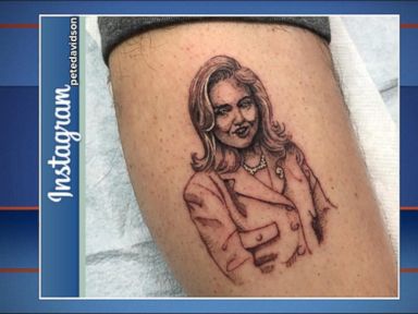 WATCH: 'SNL' actor Pete Davidson reveals leg tattoo of his political 'hero'