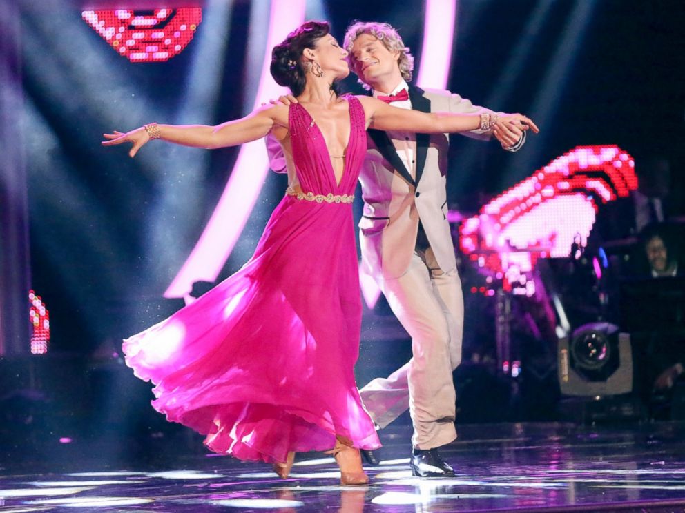 PHOTO: Charlie White and Sharna Burgess perform their dance on Dancing With The Stars.