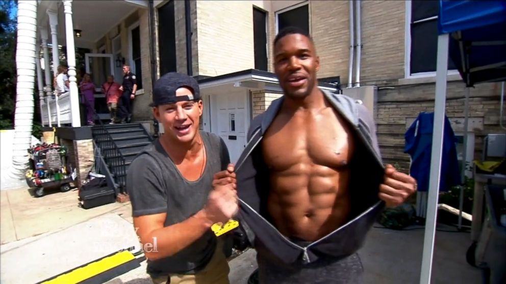 Michael Strahan Gives A Behind The Scenes Look At Magic Mike Xxl Abc News 