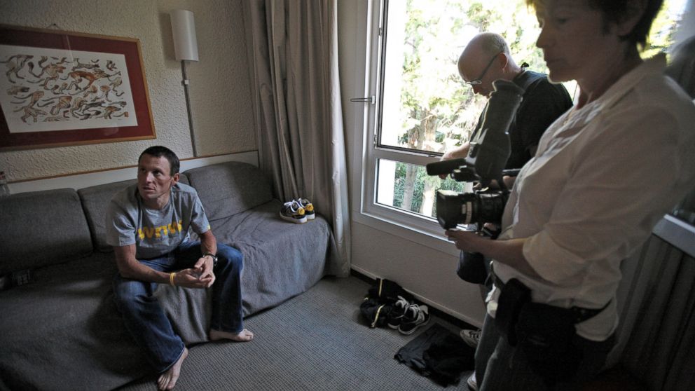 PHOTO: Academy Award-winning director Alex Gibney had remarkable access to Lance Armstrong before and after the cycling champion revealed his doping past.