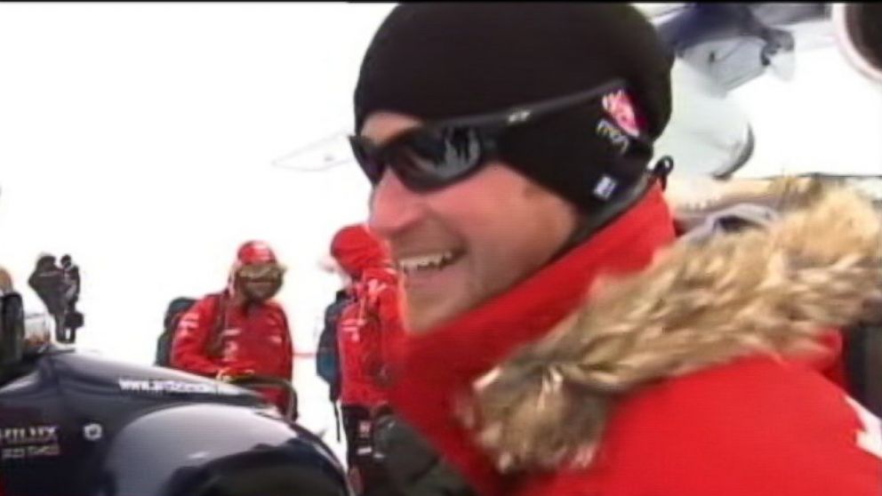 PHOTO: Prince Harry joins injured veterans in an epic race to the South Pole.