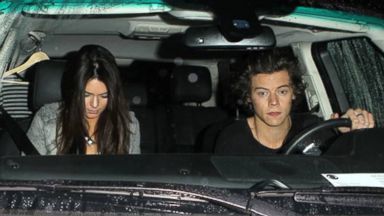 PHOTO: Harry Styles leaves a restaurant with Kendall Jenner in West Hollywood, Calif., Nov. 20, 2013.