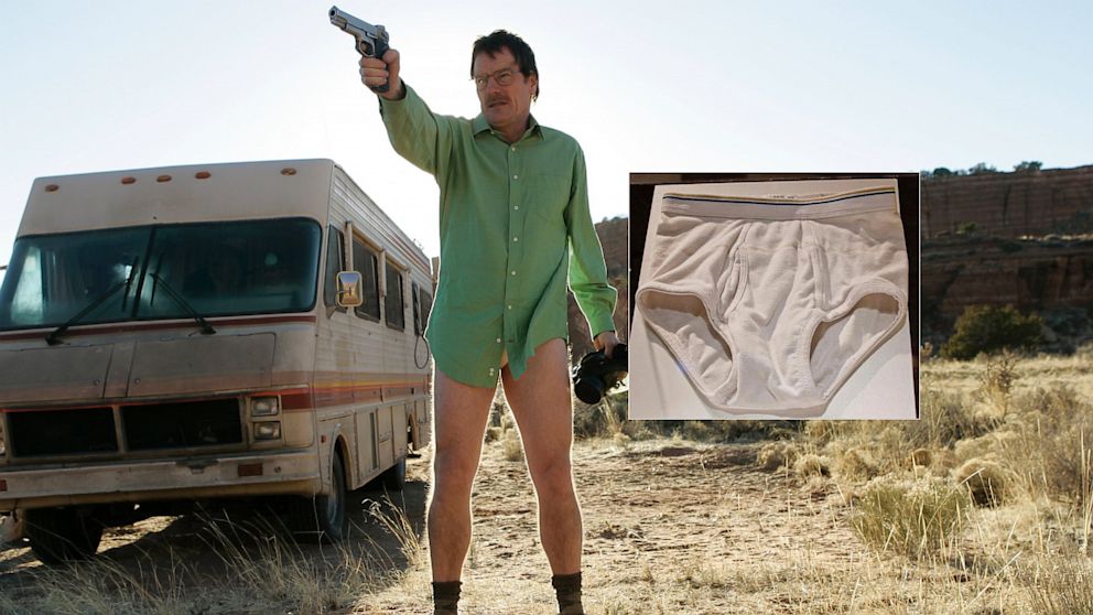 PHOTO: wlater white, breaking bad, underwear