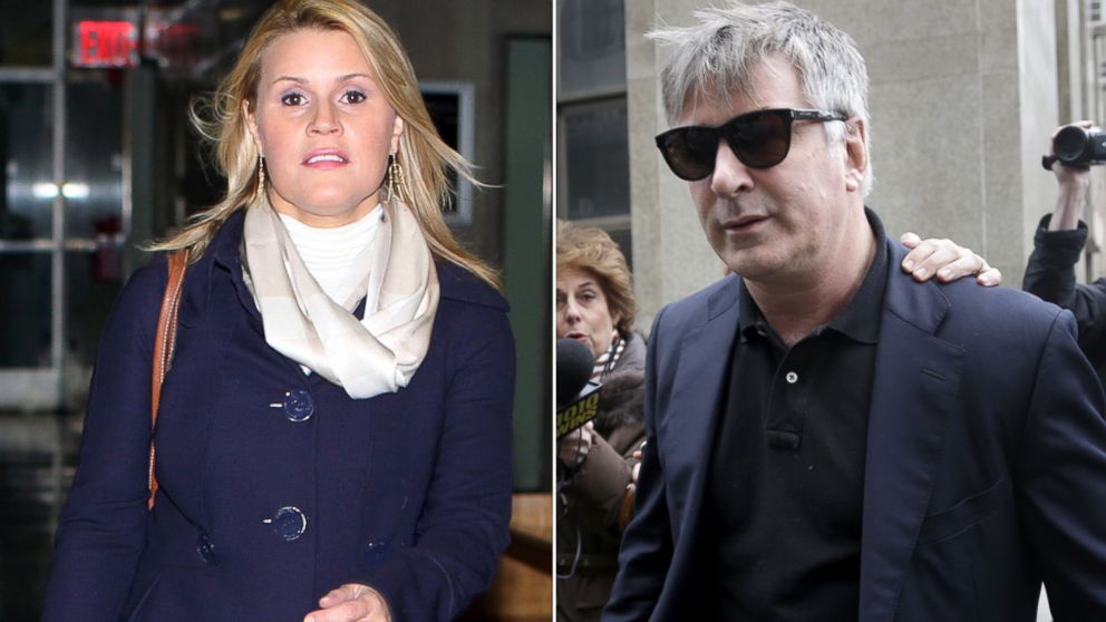 PHOTO: At left, Genevieve Sabourin; at right, Alec Baldwin.