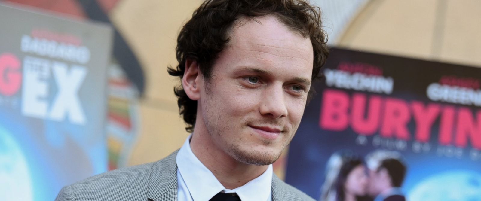 PHOTO: Anton Yelchin arrives at a special screening of "Burying the Ex" held at Graumans Egyptian Theater in Los Angeles, June 11, 2015.