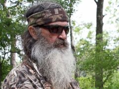 PHOTO: This photo taken May 15, 2013 shows Phil Robertson posing for a photograph at his home in western Ouachita Parish, La.