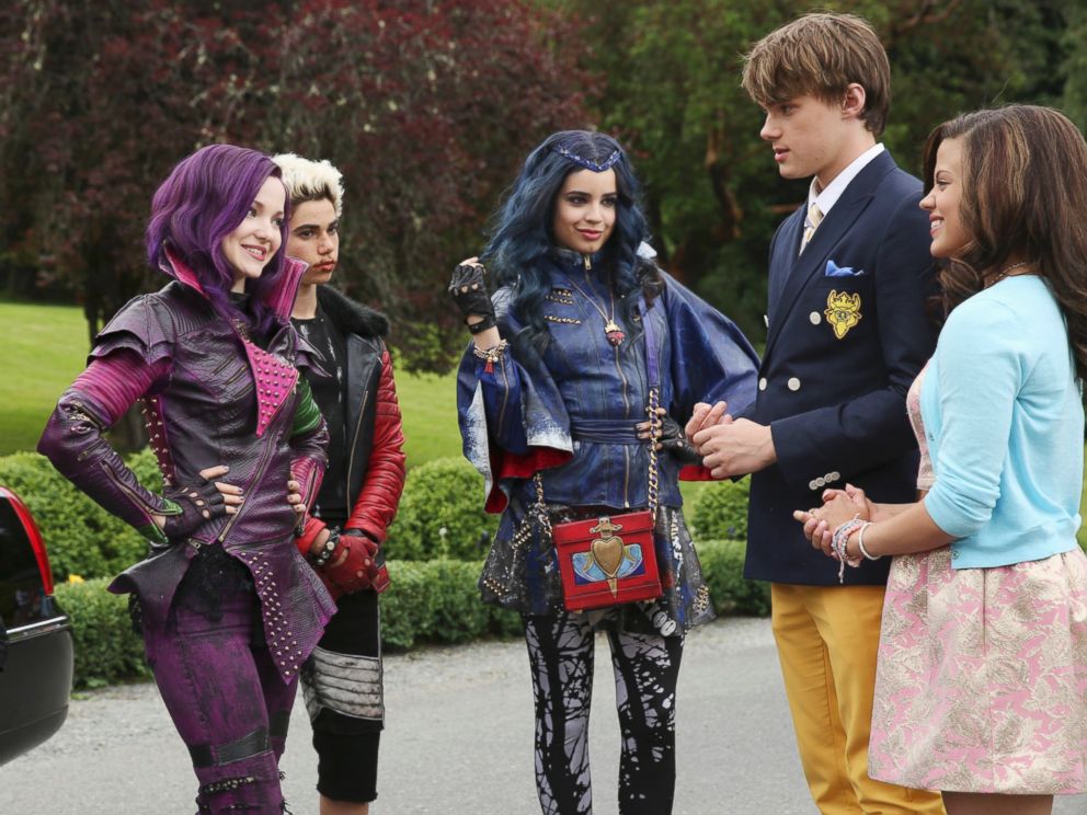 PHOTO: The teenage sons and daughters of Disneys most infamous villains star in Disneys Descendants, on June 23, 2014.