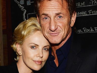 Photos: Charlize Theron and Sean Penn Get Cuddly