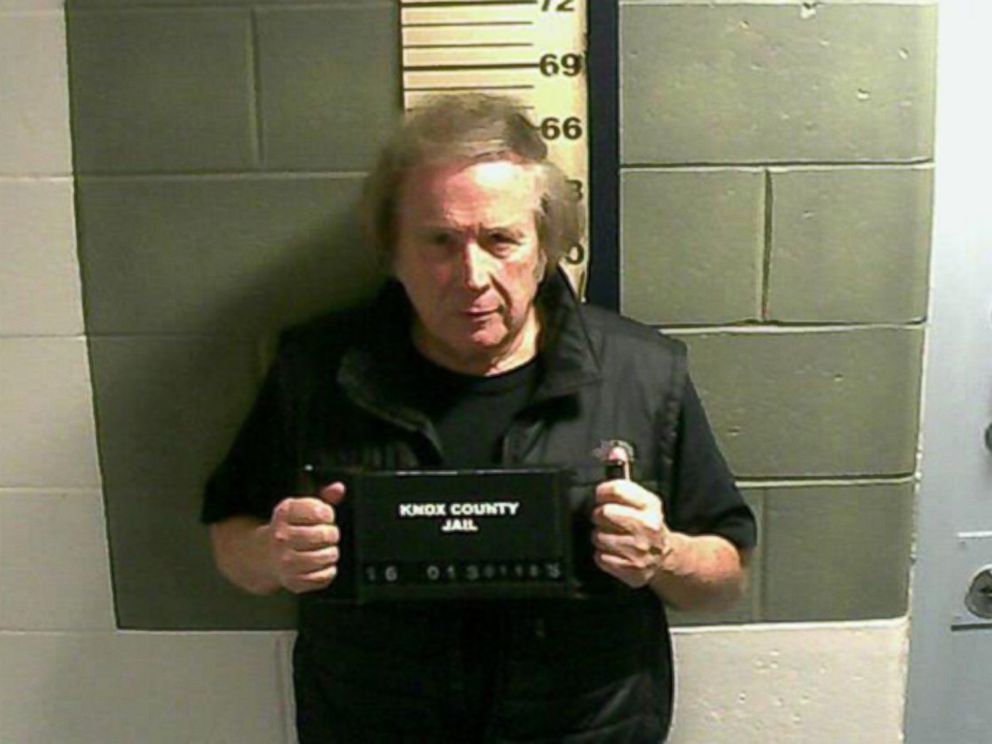 PHOTO: In this handout photo provided by the Knox County Jail, Singer Don McLean appears in a booking photo after being charged with domestic violence assault on Jan. 18, 2016 at the Knox Count Jail in Rockland, Maine.