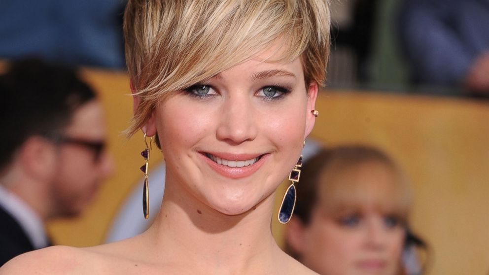 PHOTO: Jennifer Lawrence arrivals at the 20th Annual Screen Actors Guild Awards at The Shrine Auditorium, Jan. 18, 2014 in Los Angeles.