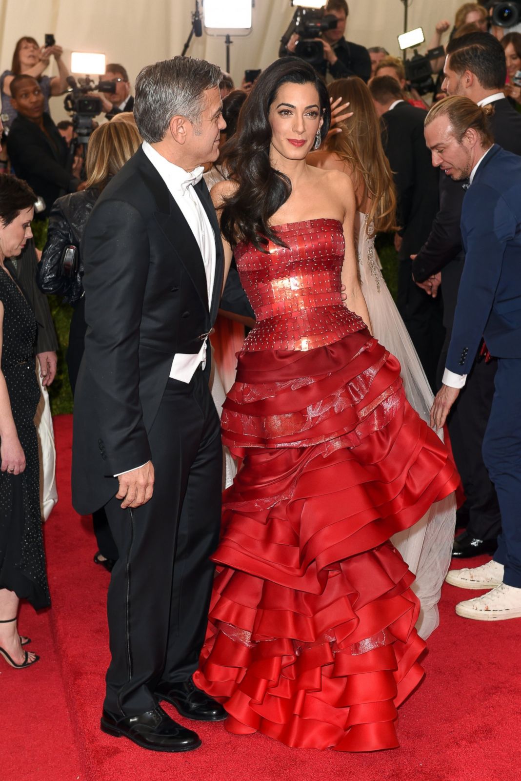 Amal and Clooney Attend Their First Met Gala Together Picture
