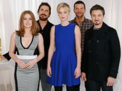 PHOTO: From left, Amy Adams, Christian Bale, Jennifer Lawrence, Bradley Cooper and Jeremy Renner.