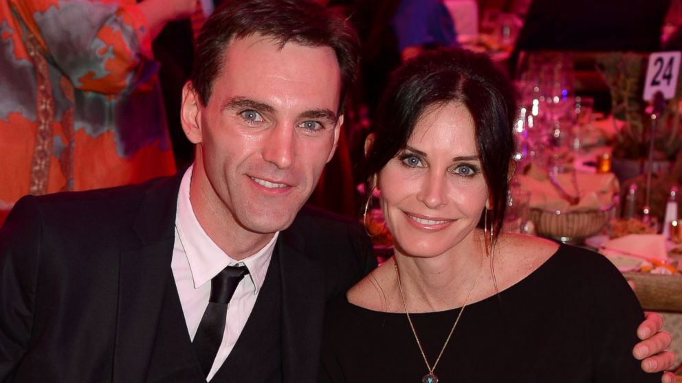 PHOTO: Courteney Cox and boyfriend Johnny McDaid in Los Angeles, March 21, 2014.