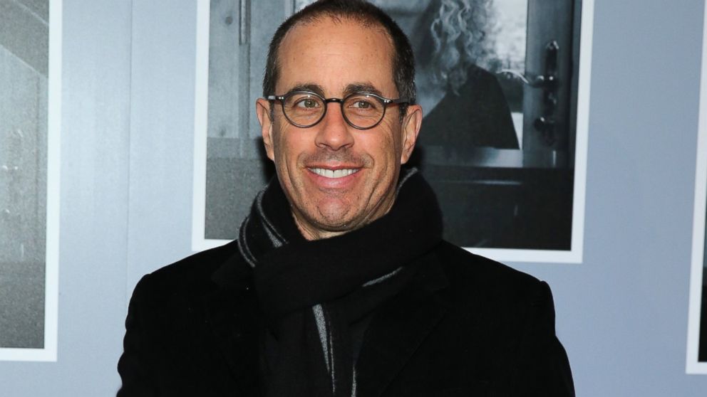 PHOTO: Jerry Seinfeld attends the opening night of "Beautiful - The Carole King Musical" at The Stephen Sondheim Theatre ,Jan. 12, 2014 in New York.