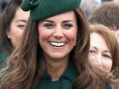 Photos: Kate Middleton Goes Green From Head to Toe (Literally!)