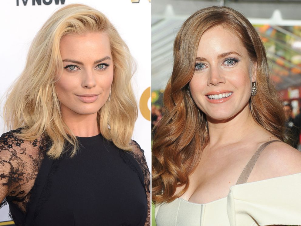 PHOTO: Margot Robbie arrives at the 19th Annual Critics Choice Movie Awards, Jan. 16, 2014 in Santa Monica, Calif. | Amy Adams arrives at the premiere of The Muppets at El Capitan Theatre, Nov. 12, 2011 in Los Angeles, Calif.