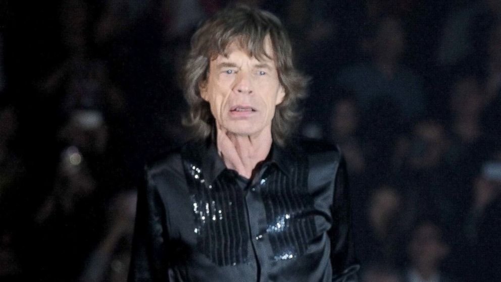 PHOTO: Mick Jagger performs on the stage in concert at the Mercedes-Benz Arena, March 12, 2014, in Shanghai.