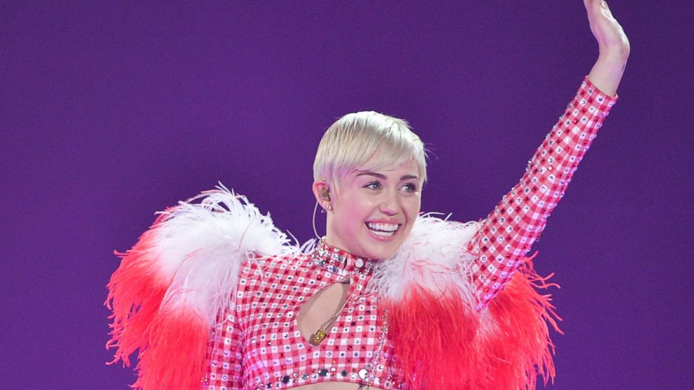 PHOTO: Miley Cyrus performs at Air Canada Centre in this March 31, 2014, file photo in Toronto, Canada.