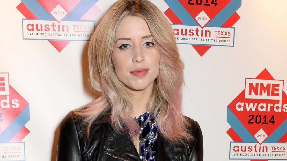 PHOTO: Peaches Geldof attends the annual NME Awards at Brixton Academy, Feb. 26, 2014, in London.