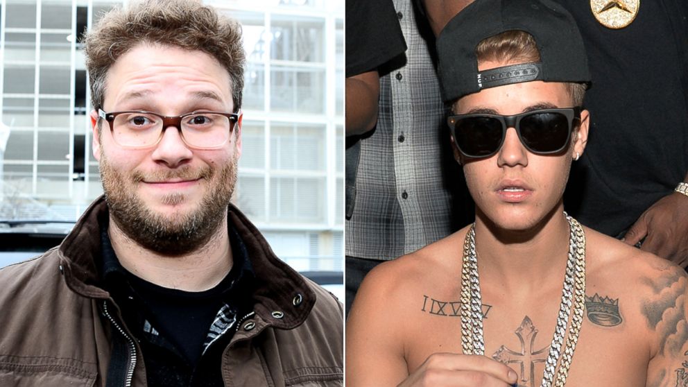 PHOTO: Seth Rogen and Justin Bieber