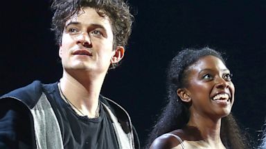 PHOTO: From left to right, Orlando Bloom and Condola Rashad.